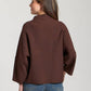 Apny - Funnel Neck Sweater With Patch Pocket