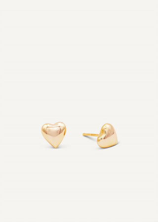 Jaxkelly - Women's Puffed Heart Earrings