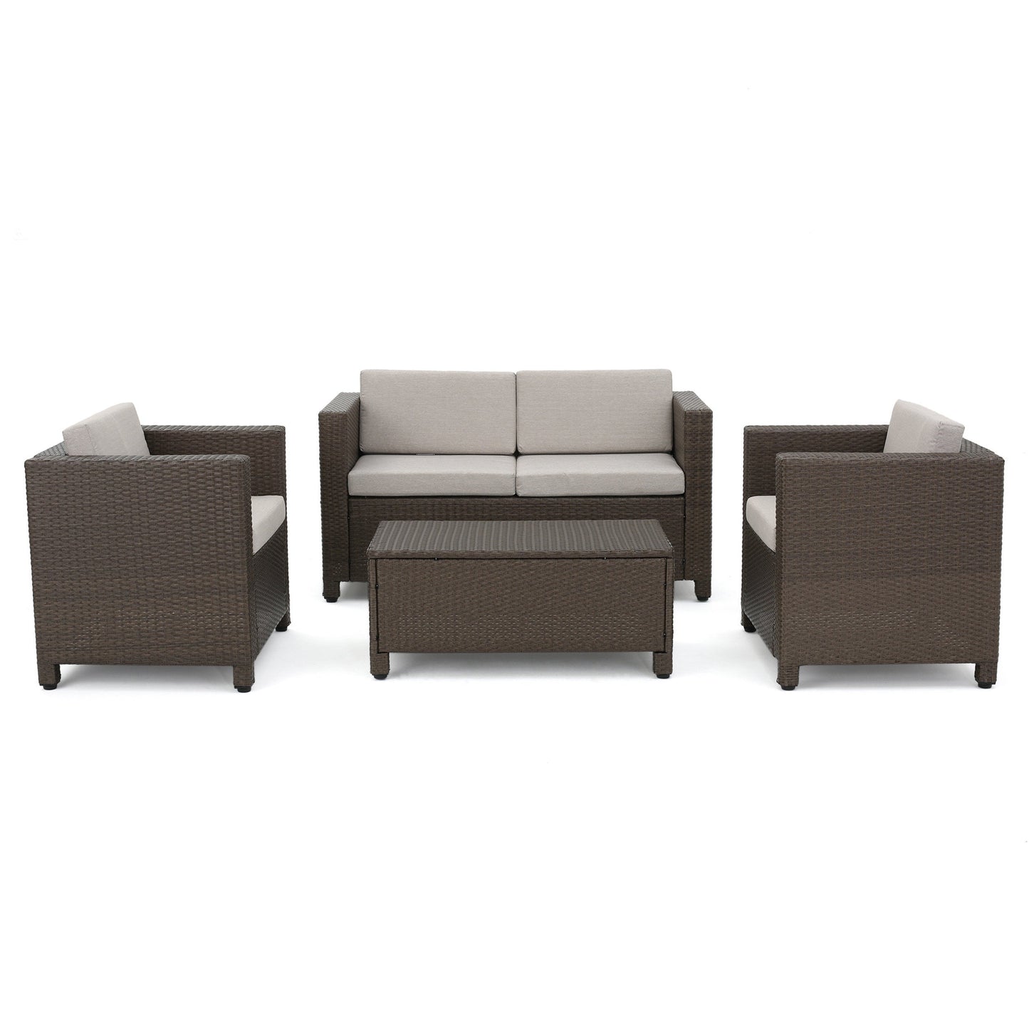 4 Piece Outdoor Set (Beige)