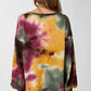 Bibi - Tie Dye Waffle Knit Top