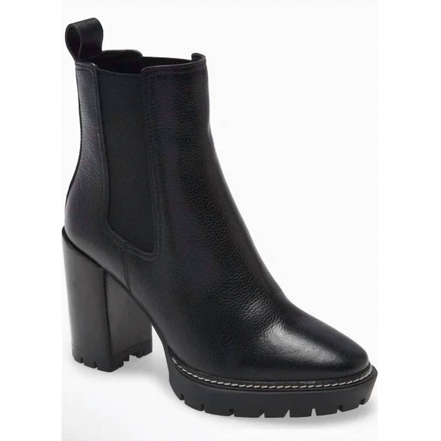 Tory Burch - Women's Carson 70mm Lug Sole High Heel Booties