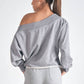 Elan - LS Off Shoulder Top