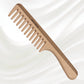 Koh-I-Noor Beauty Usa - Women's Legno Beech And Kotibe Wood Wide Tooth Comb