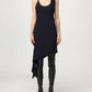 Courreges - Knot Tech Crepe Dress