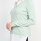 Adrianna Papell - V-neck Layered Twofer Sweater