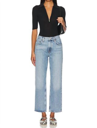 Agolde - Calça Jeans Valen Cintura Média e Reta