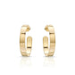 Eklexic - Women's 1" Isla Hoop Earrings