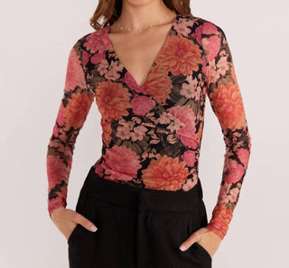 Blusa envolvente de malha Minkpink - Yvaine