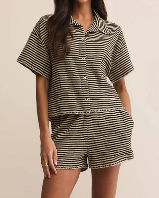 Z Supply - Monaco Crochet Button Up