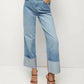 Veronica Beard - DYLAN HIGH RISE STRAIGHT LEG JEANS