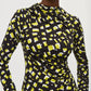 Joseph Ribkoff - Abstract Print Midi Sheath Dress