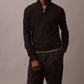 Calvin Klein - Fine Merino Wool Blend Quarter Zip Sweater