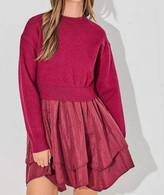 Baevely By Wellmade - Flora Sweater Dress