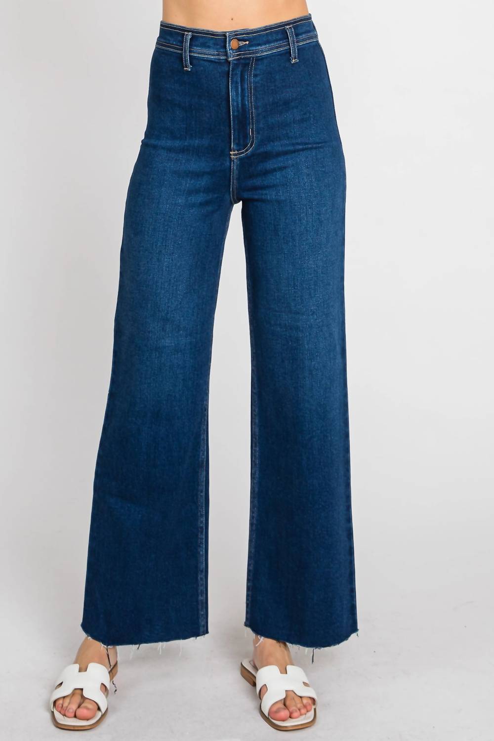 Letter To Juliet - Bianca High Rise A-line Wide Leg Jean
