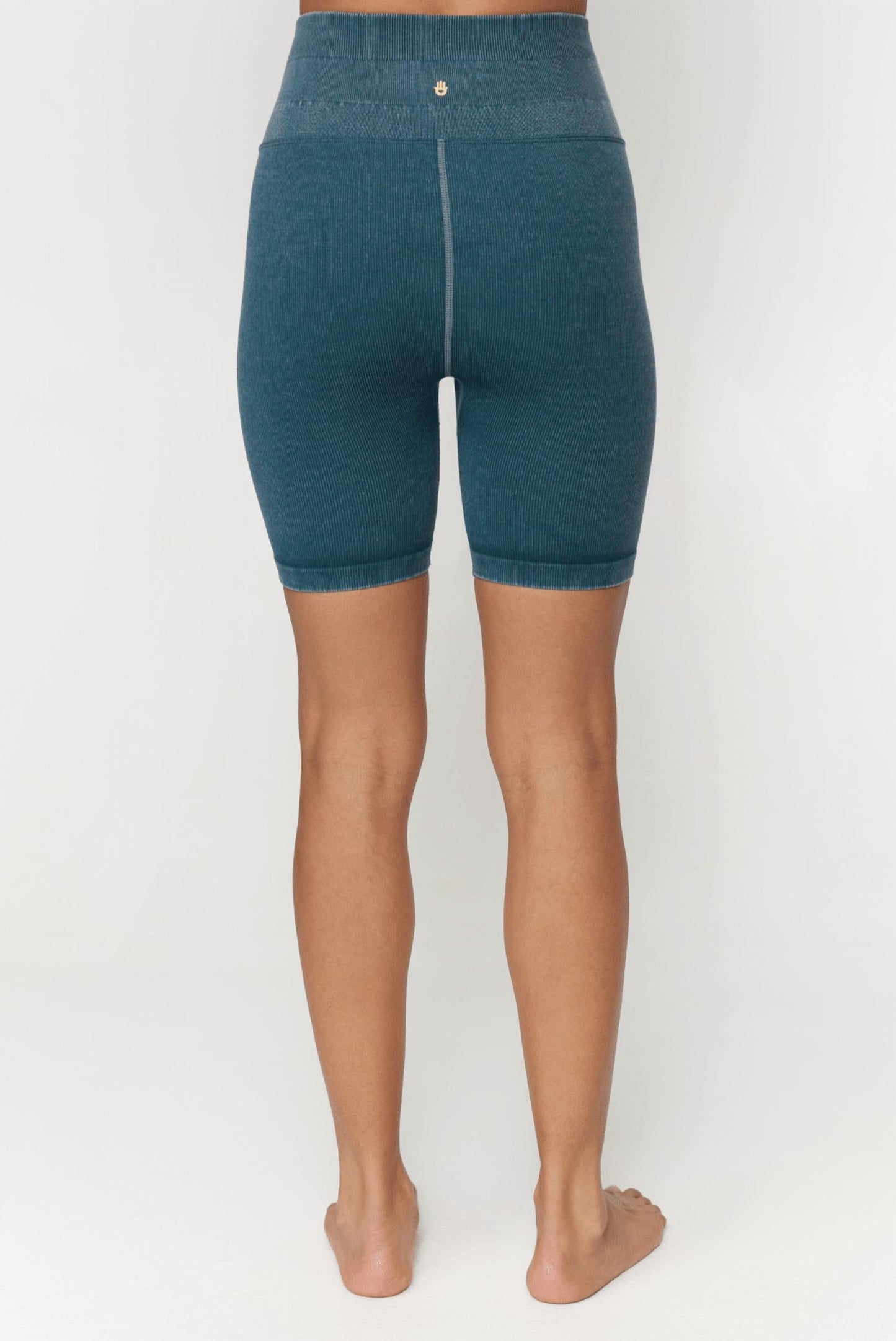 Spiritual Gangster - Seamless Ruffle Biker Shorts