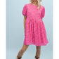 Wishlist - Textured Short Babydoll Dress