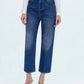 Pistola - Cassie Crop Super High Rise Straight Jeans
