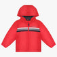London Fog - Toddler Boys Zip Front Hooded Sporty Stripe Raincoat