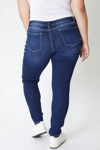 Kancan - Calça jeans super skinny de cintura média