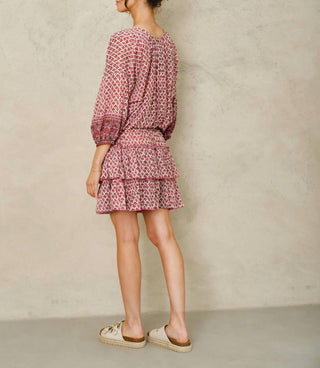 MABE - Vestido curto Viti em camadas
