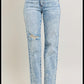 Judy Blue - Women's 90's Straight Denim Plus