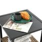 3pcs Rocking Rattan Set - Grey