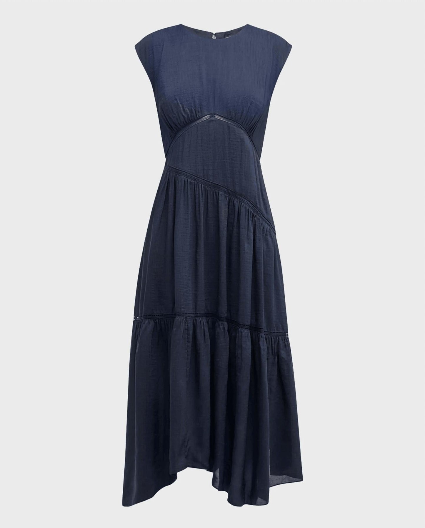 Frame - Gathered Tier Hem Dress