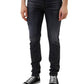 Diesel - D-amny Washed Skinny Fit Stretch Jeans Denim