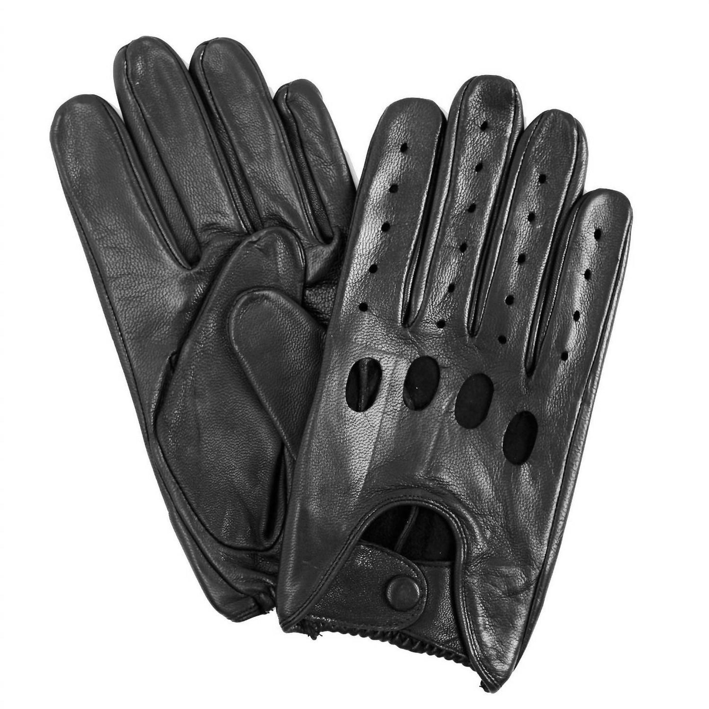 Isotoner - Signature Men's Smooth Leather Driving Gloves