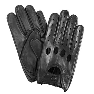 Isotoner - Luvas de condução de couro liso exclusivas para homens