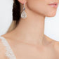 Avenue Chic - Women's Filigree Teardrop Earrings