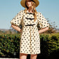 Aaron & Amber - Maddie Polkadot Babydoll Mini Dress