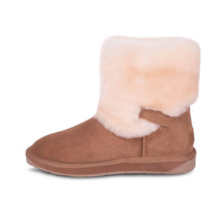Cloud Nine - Botas femininas com duas fivelas