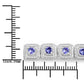 1.10 Carat Genuine Tanzanite .925 Sterling Silver Bracelet