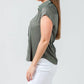 Lola & Sophie - Women's Hybrid Cap Sleeve Shirt