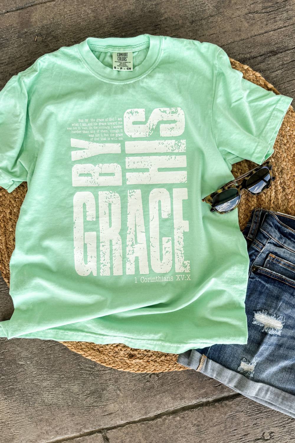 Comfort Colors - Camiseta By His Grace