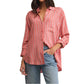 Z Supply - Perfect Linen Button Front Top