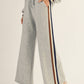 Aapparella - Zip Collar Pullover & Wide-leg Pants