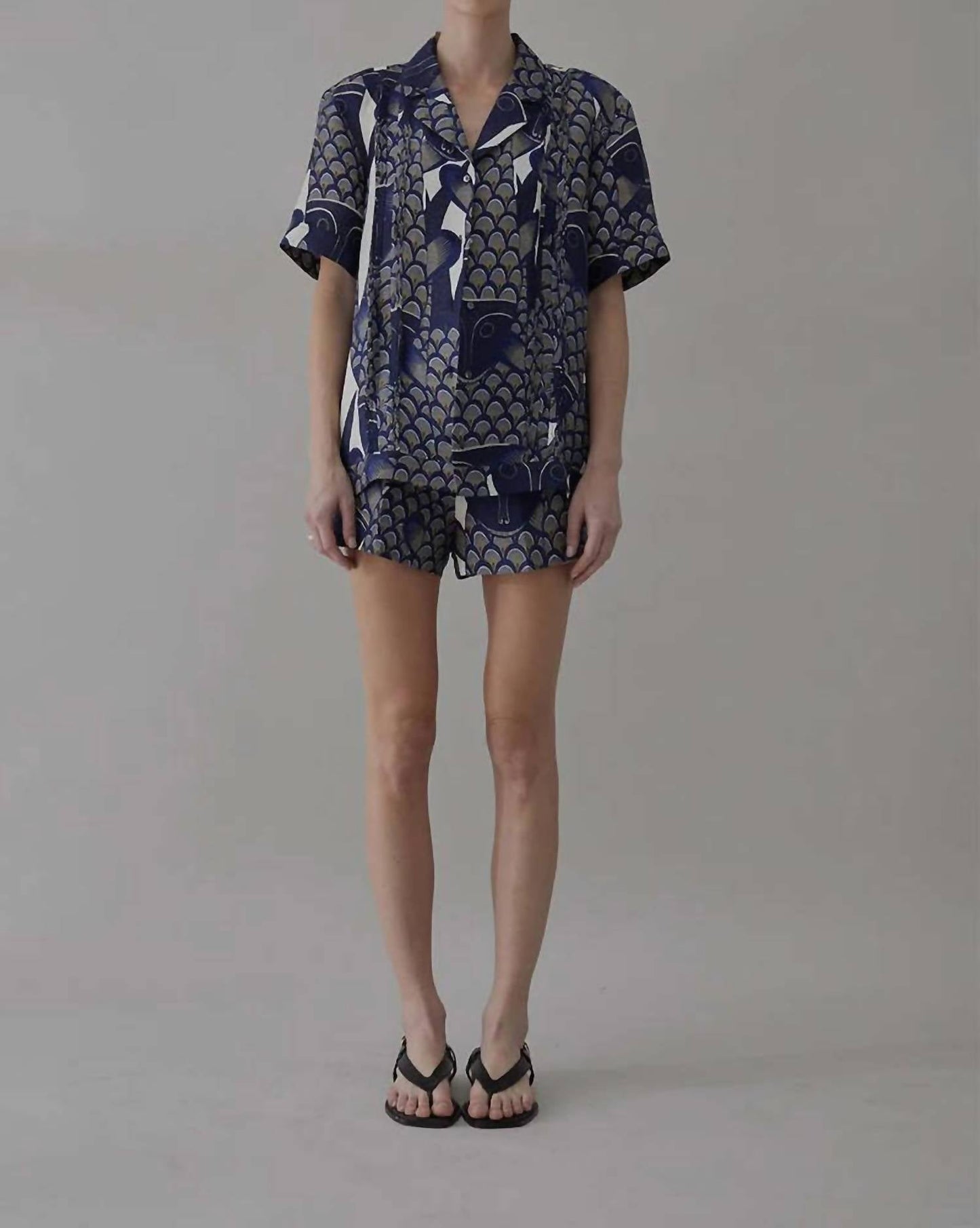 Heirlome - Saskia Shorts With Santos Print