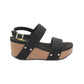 Volatile - Women's Summerlove Linen Strap Wedge Sandal