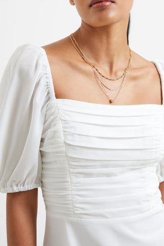 Conexão Francesa - Vestido Midi Afina Verona Ruched