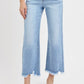 Risen - Mid-Rise Crop Straight Jeans