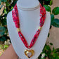 Knotty Bling - Women's Scarf Charm Necklace