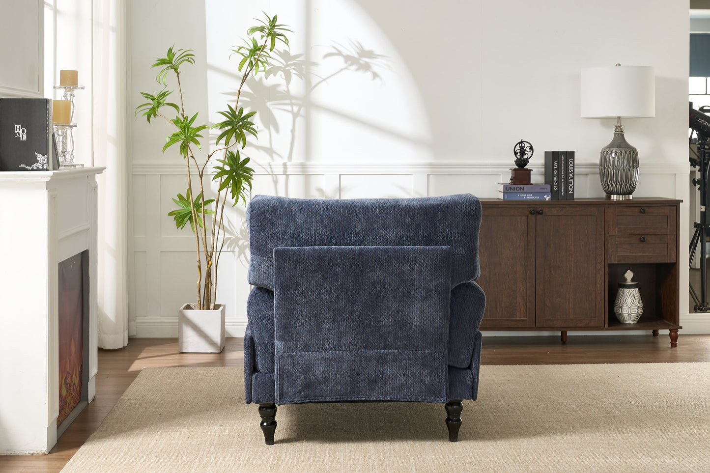 Modern Chaise Lounge Upholstered Indoor Recliner