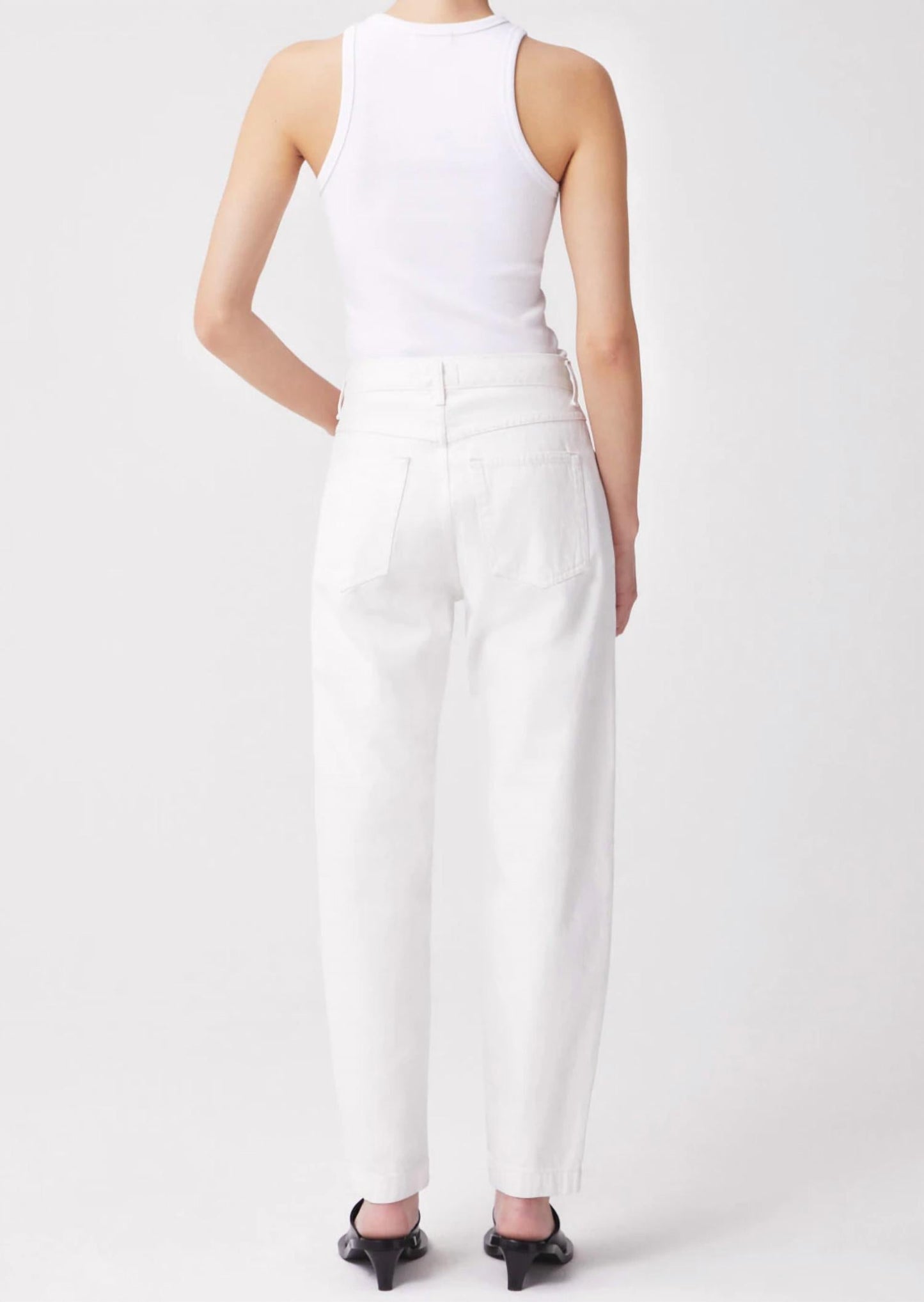 Agolde - Tapered Baggy High-rise Jeans