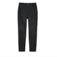 Topshop - High Rise Polka Dot Mom Jeans