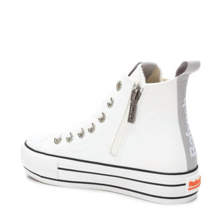 Xti - Tênis Casual Feminino de Cano Alto