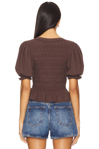 Free People - Maxey Knit Short Sleeve Top