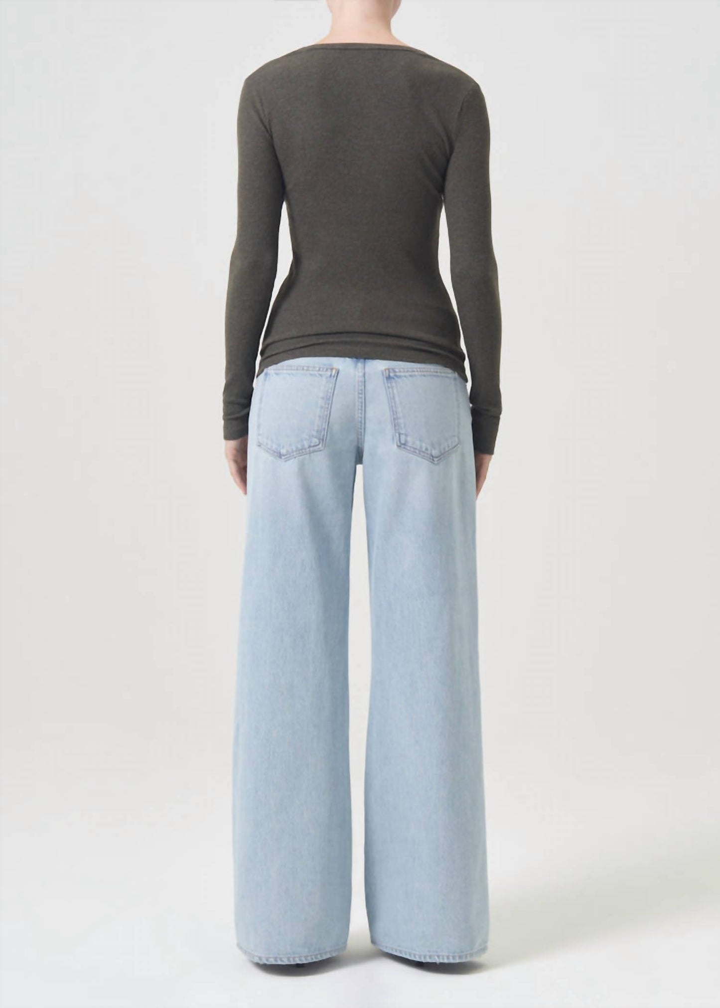 Agolde - Bernice Scoop Neck Tee