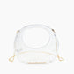 Like Dreams - Women's Moonlit Love Metallic Clear Clutch Bag